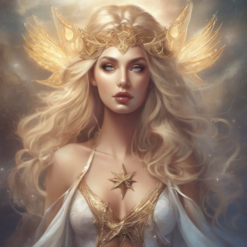 aistar goddess blonde fantasy art