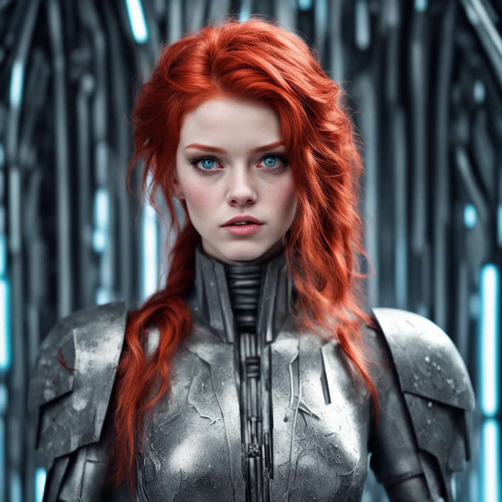 aistarwars%2C beautiful%2C red hair%2C girl%2C frozen in carbonite good looking trending fantastic 1