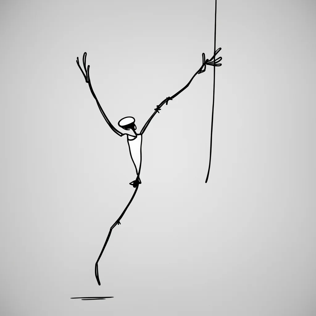 aistick man trying to hang himself  amazing awesome portrait 2