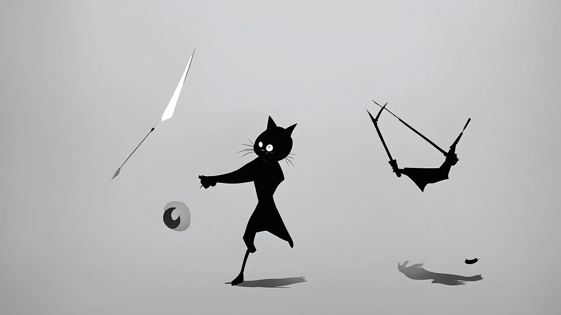 stickman fight cat vs fog weapon spear good looking trending fantastic 1 wide