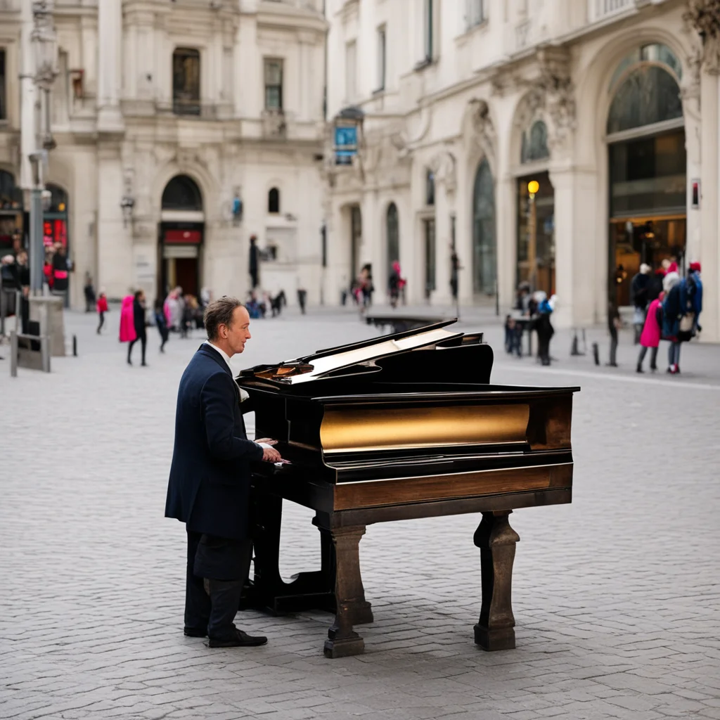 aistreet piano player in vienna amazing awesome portrait 2