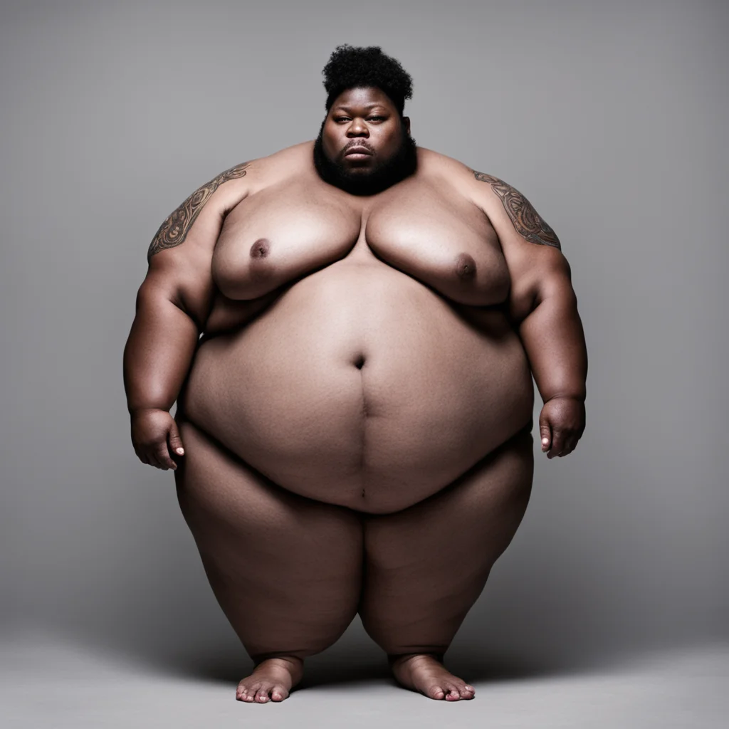 strong and brave morbidly obese black transgender
