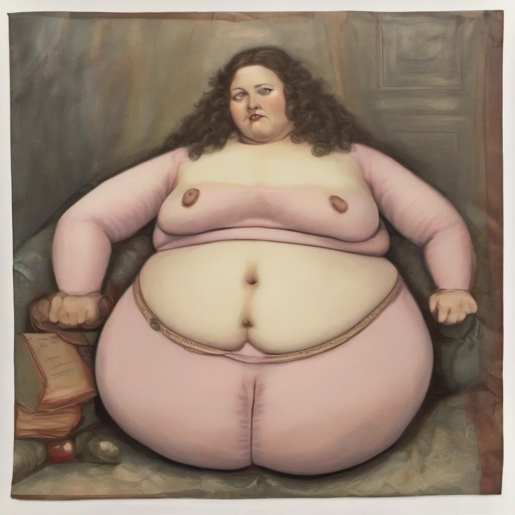 stuffed belly woman amazing awesome portrait 2