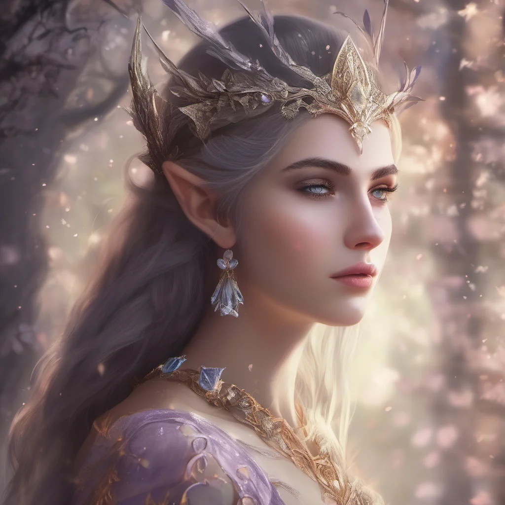stunning elf beautiful princess portrait captivating fantasy wonderful trending amazing awesome portrait 2