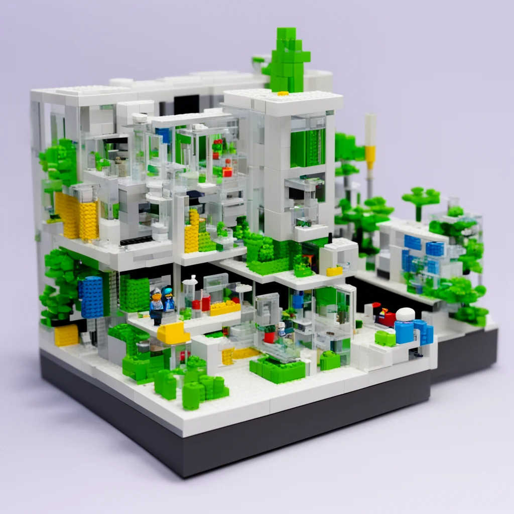 aisynthetic biology laboratory in lego good looking trending fantastic 1