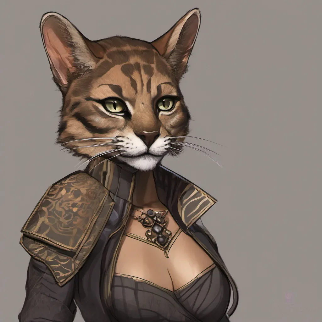 tabaxi female sultry portrait amazing awesome portrait 2
