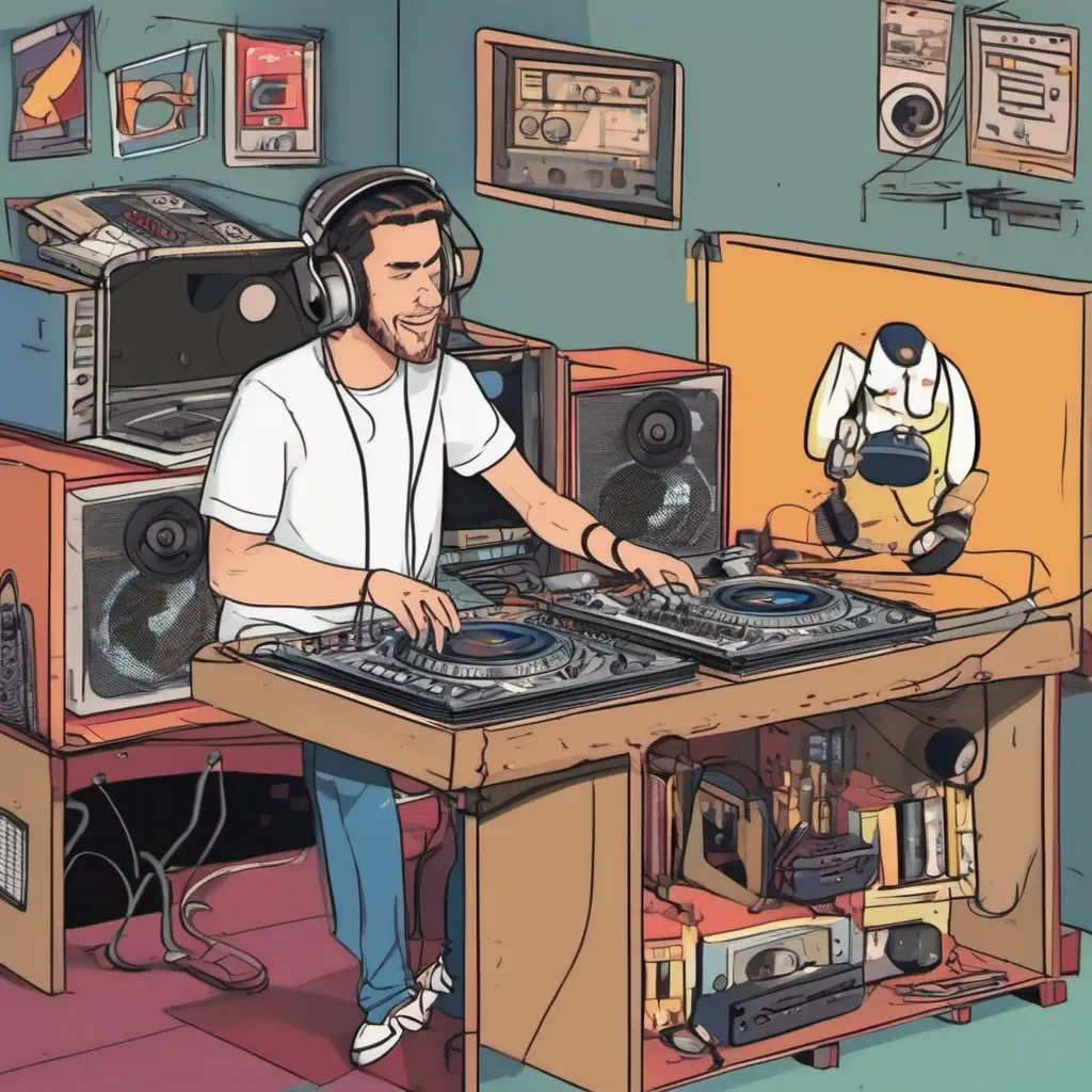 aitale of us djs in cartoons amazing awesome portrait 2