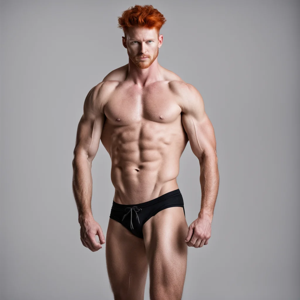 tall athletic male red head good looking trending fantastic 1