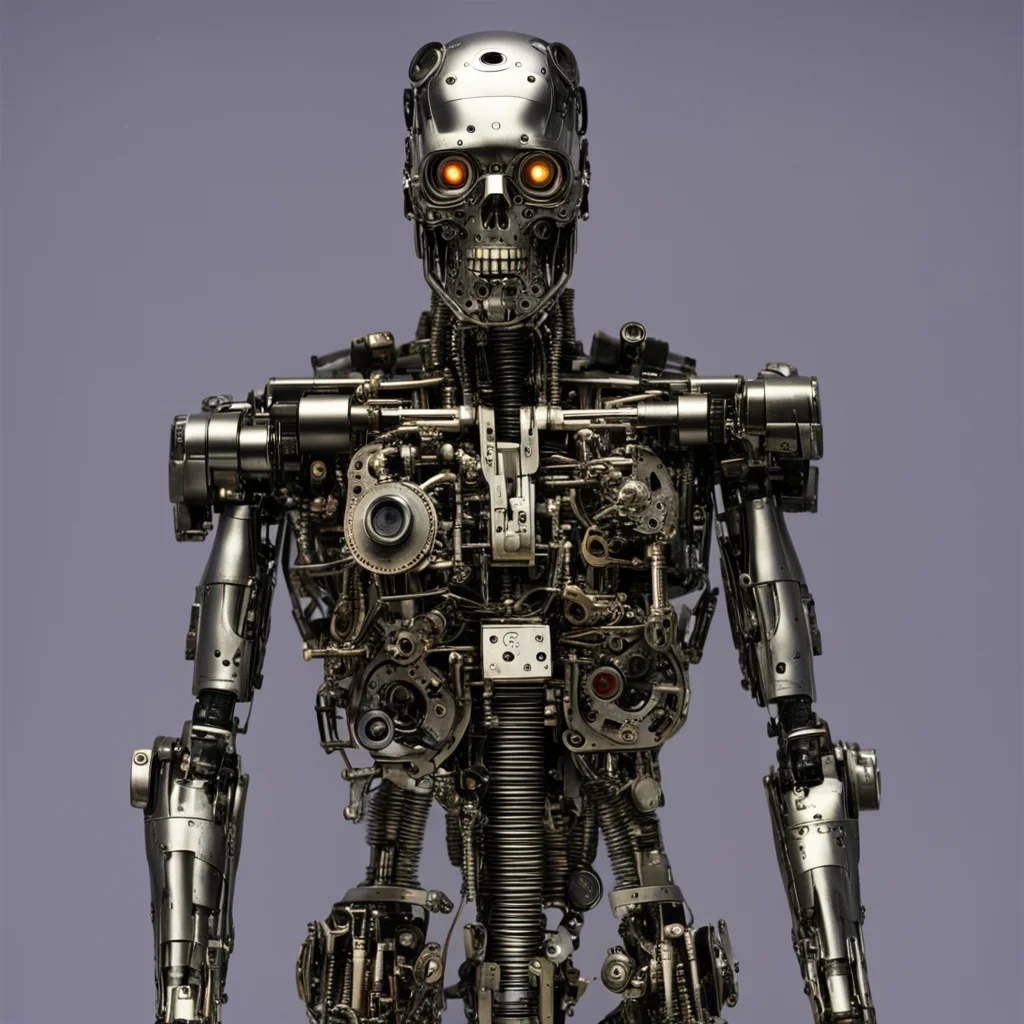 terminator made with clock parts
