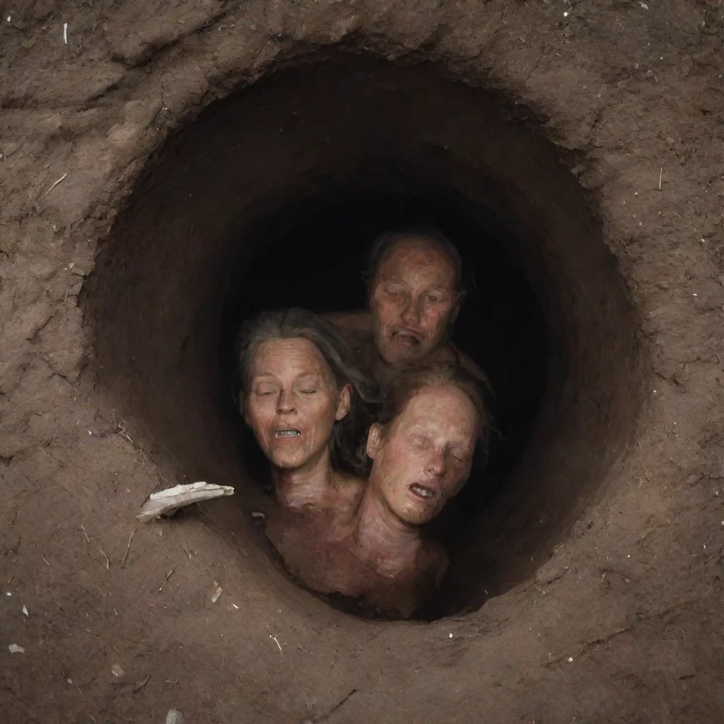 the bodies in the hole