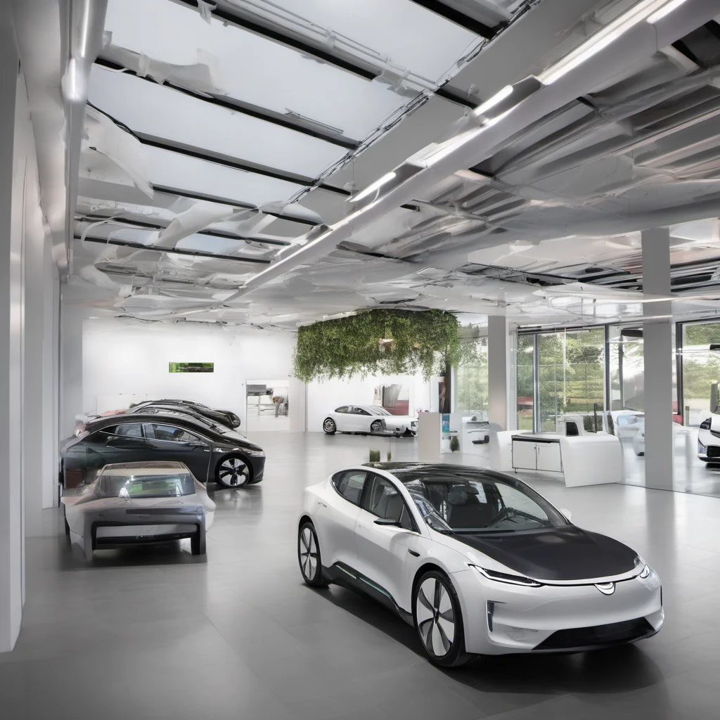 the electric car showroom of the future