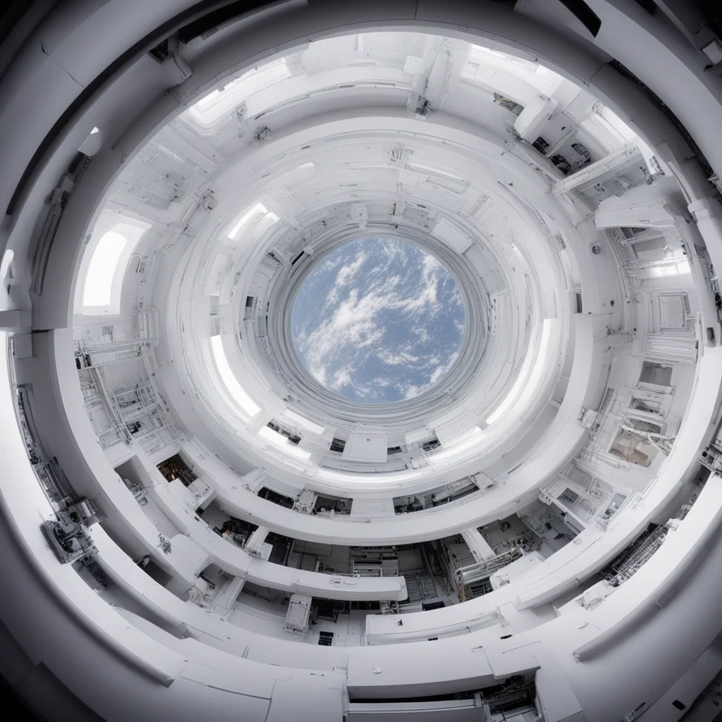 aithe inside of a giant cylindrical space habitat  good looking trending fantastic 1