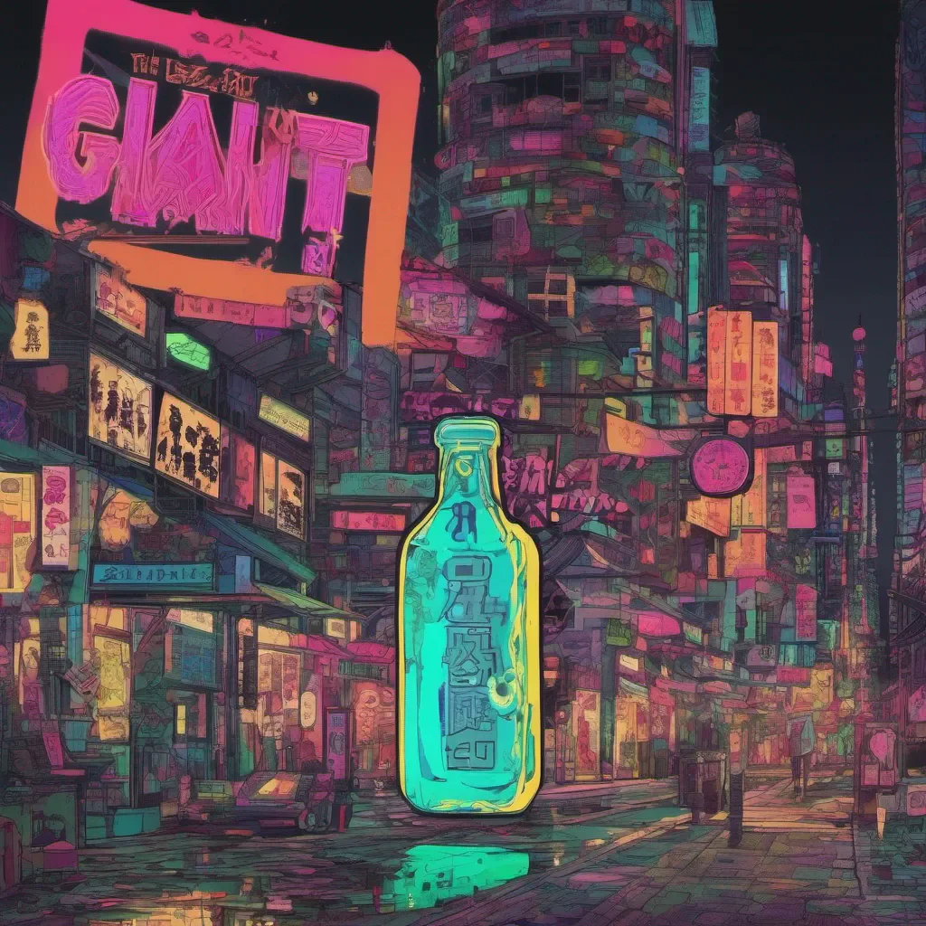 the last giant bottle anime neon punk good looking trending fantastic 1