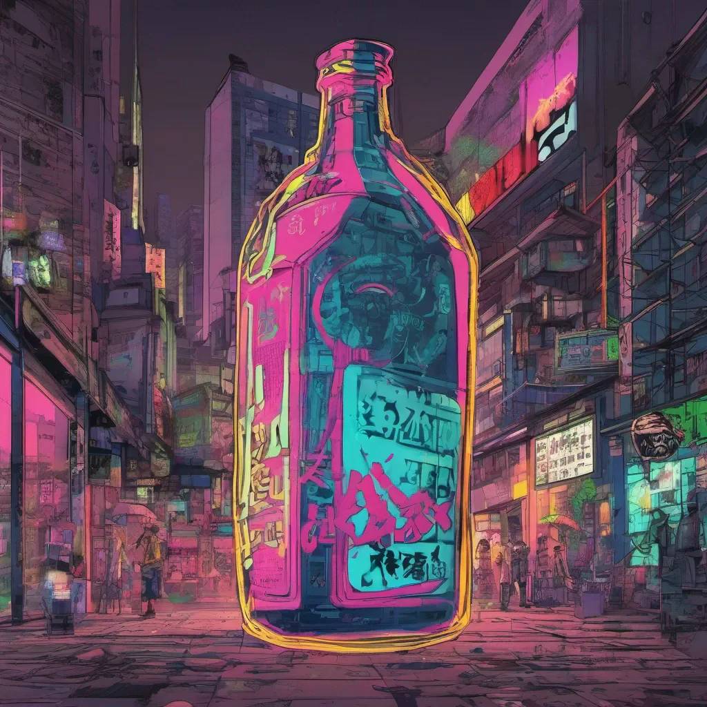 the last giant bottle anime neon punk