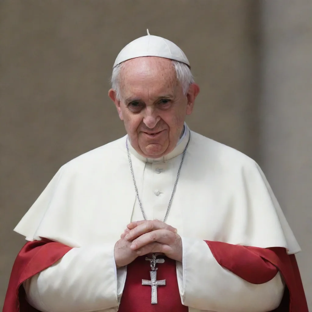 aithe pope dressee as satan