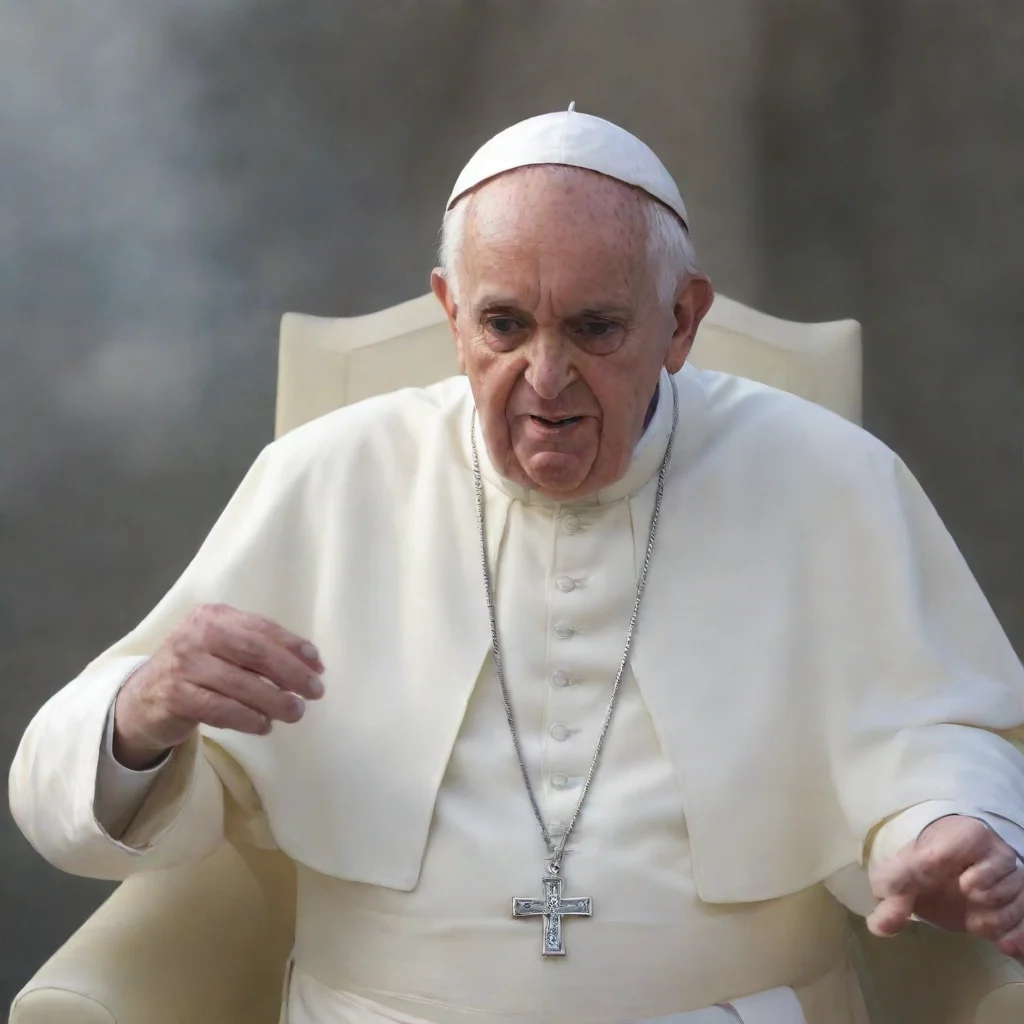 aithe pope high on drugs