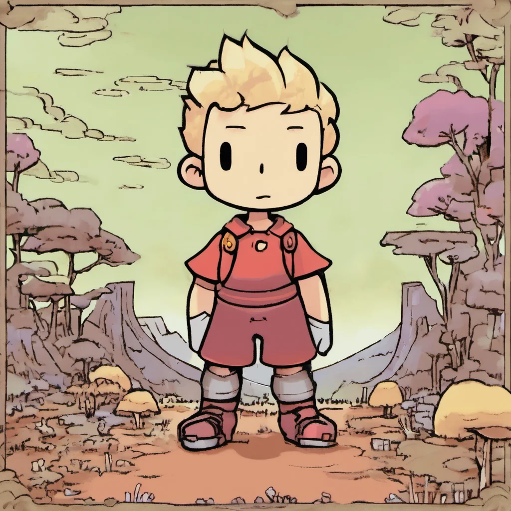 aithe protagonist of mother 3 confident engaging wow artstation art 3