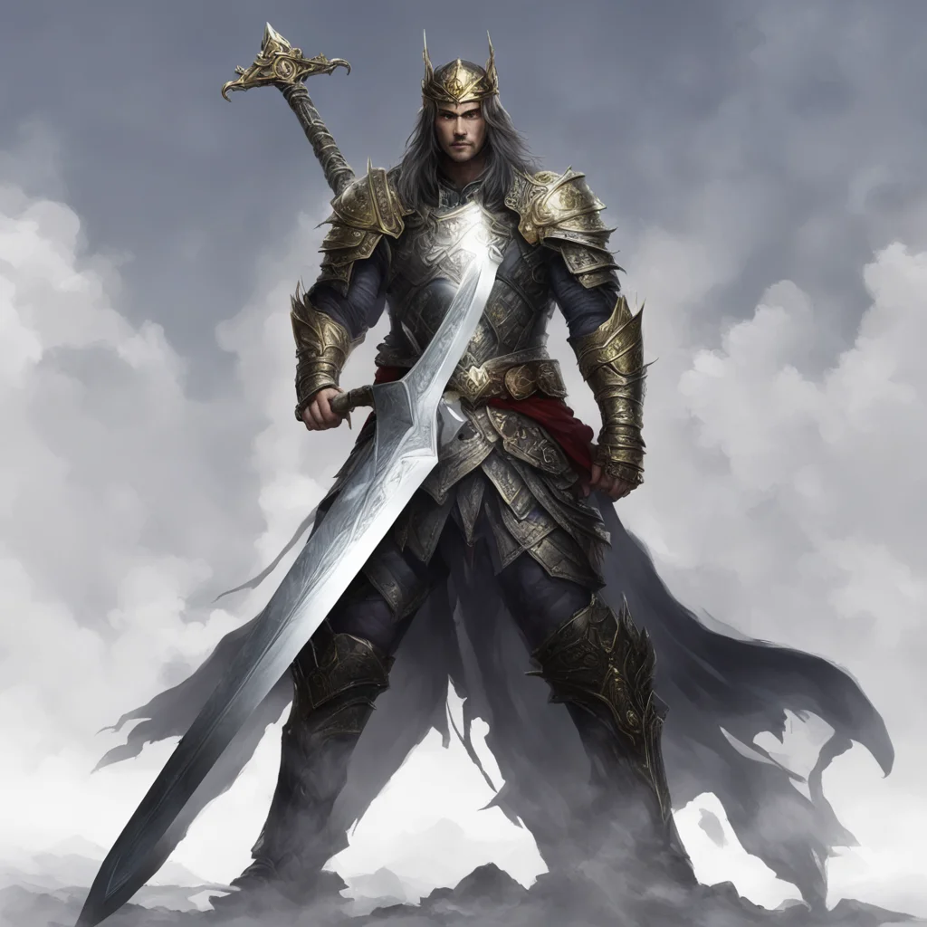 the sword king in a womens world. i am a master of the sword and i am here to protect you. what can i do for you today