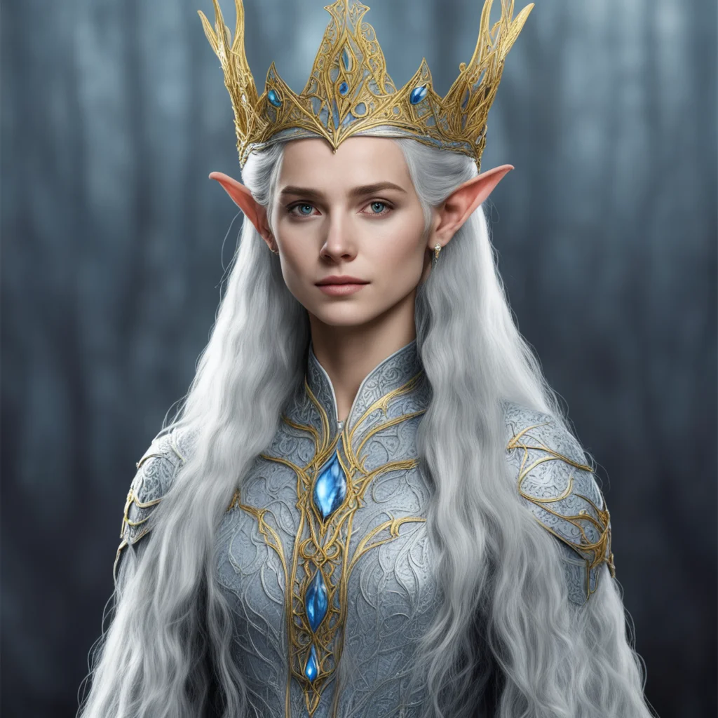 aithingol with elvish tiara amazing awesome portrait 2