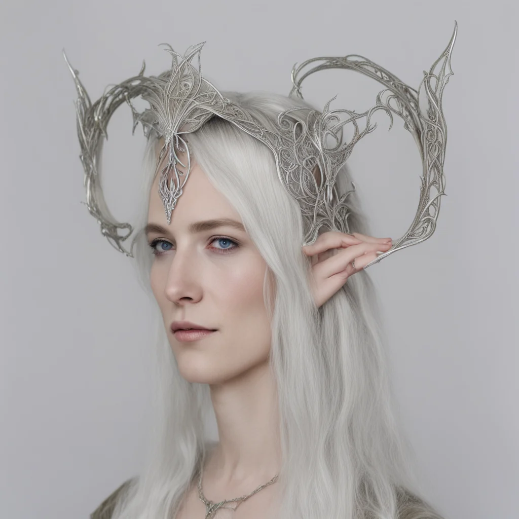 aithingol with silver wood elf circlet