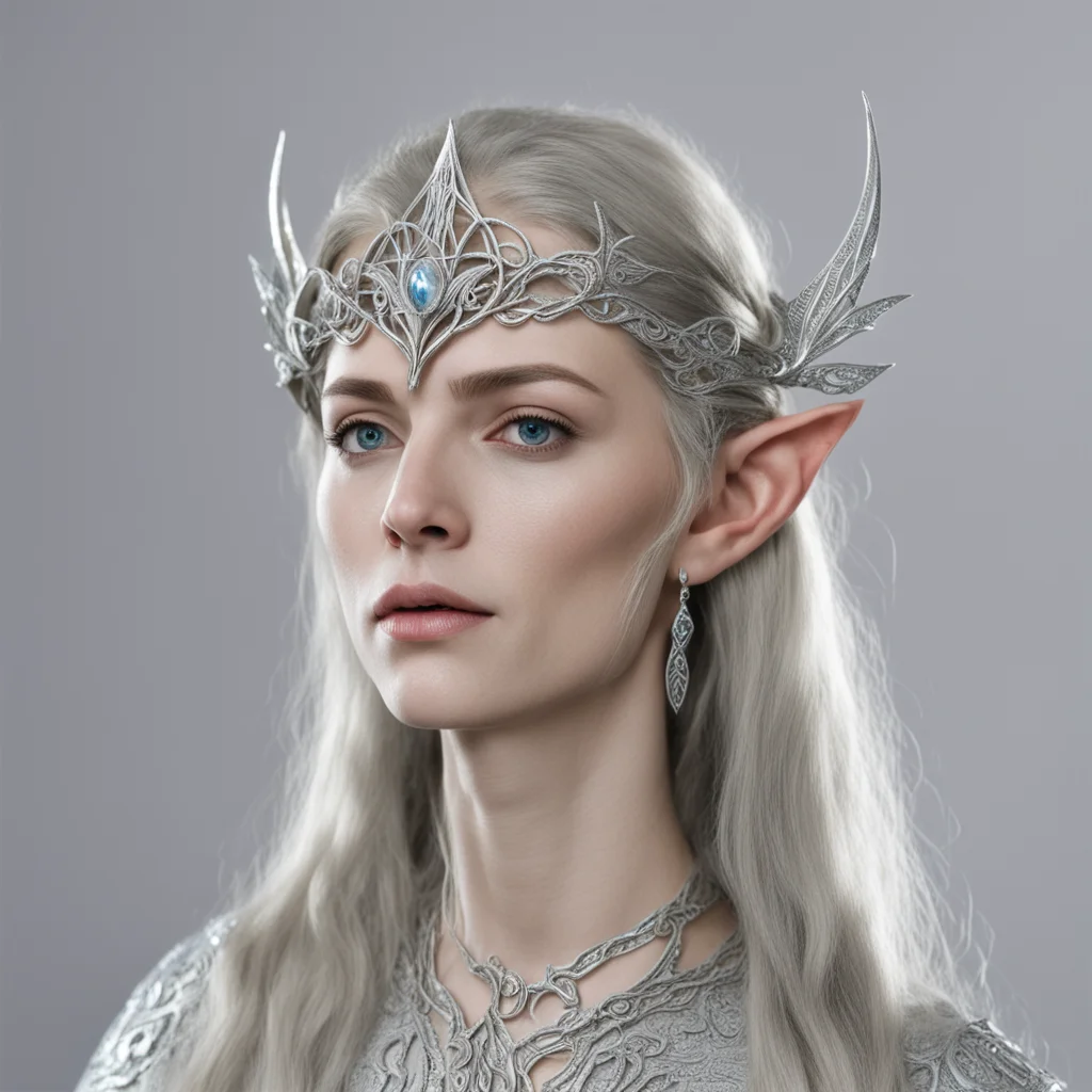 aithingol with simple silver elven circlet amazing awesome portrait 2