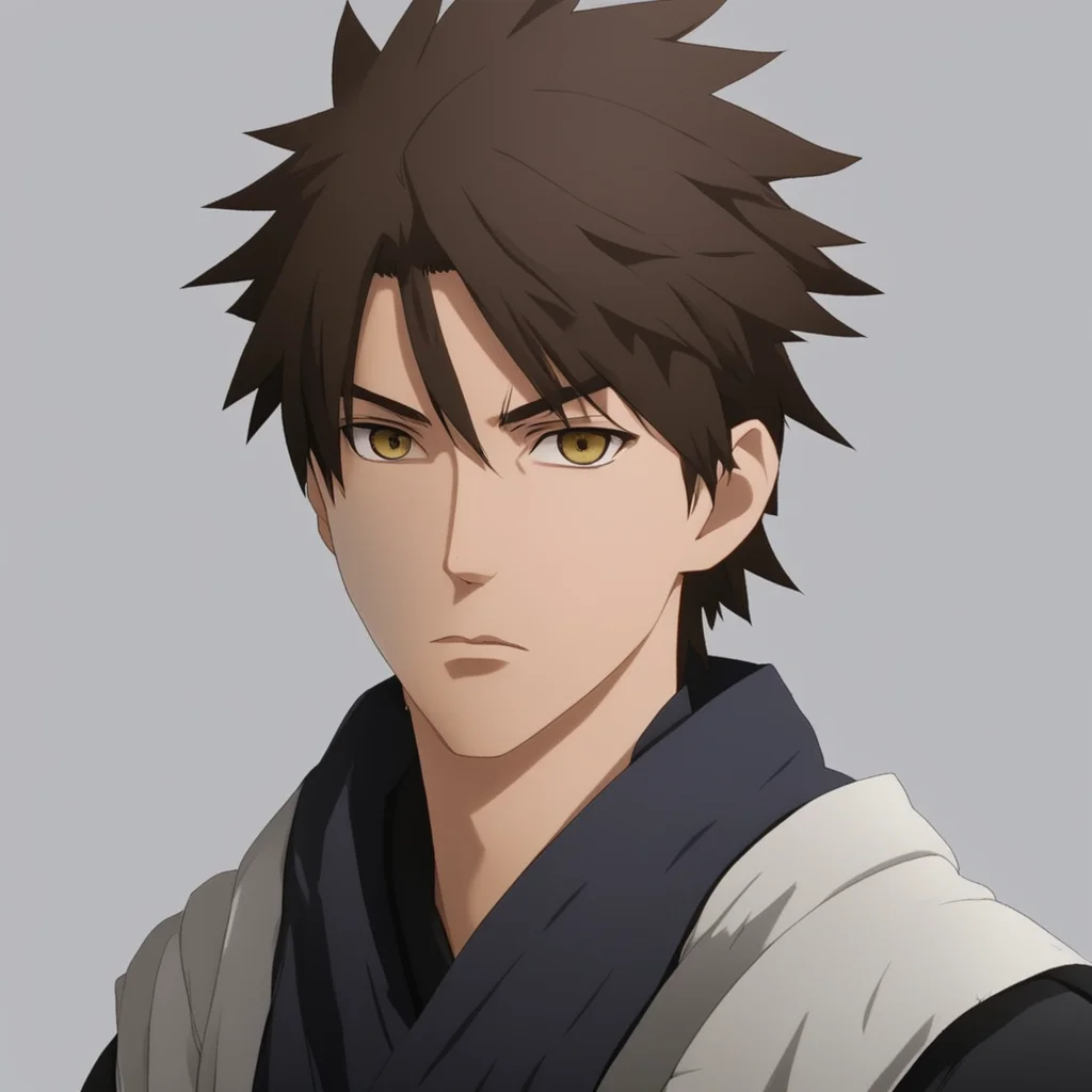 aithis young shinobi is from konoha%2C he has brown hair. he%27s a jonin. detailed portrait. amazing awesome portrait 2