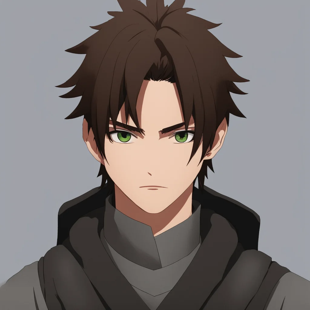 aithis young shinobi is from konoha%2C he has brown hair. he%27s a jonin. detailed portrait.
