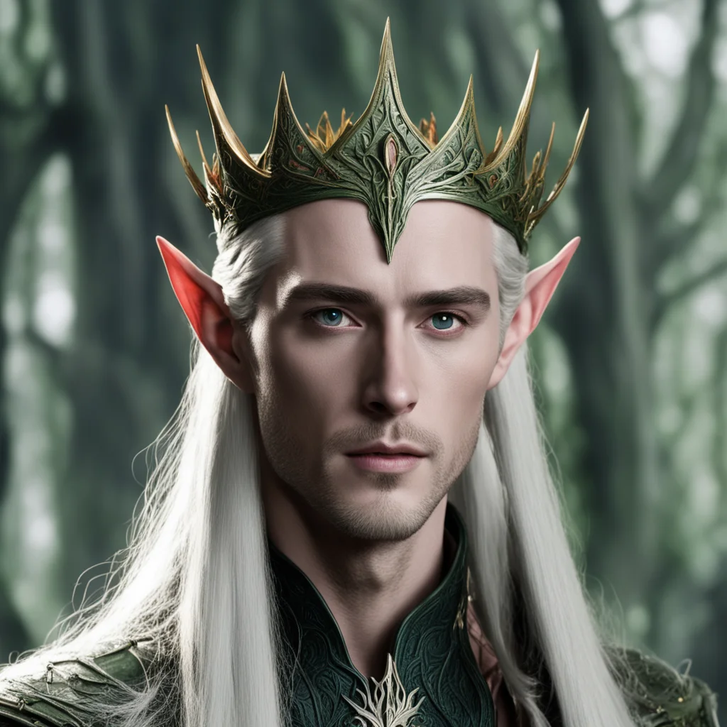 thranduil with elvish crown