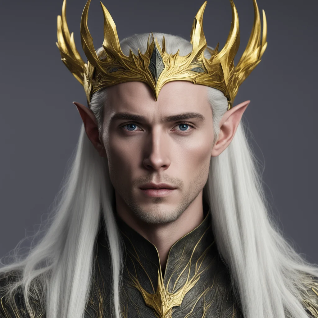 aithranduil with gold wood elf diadem good looking trending fantastic 1