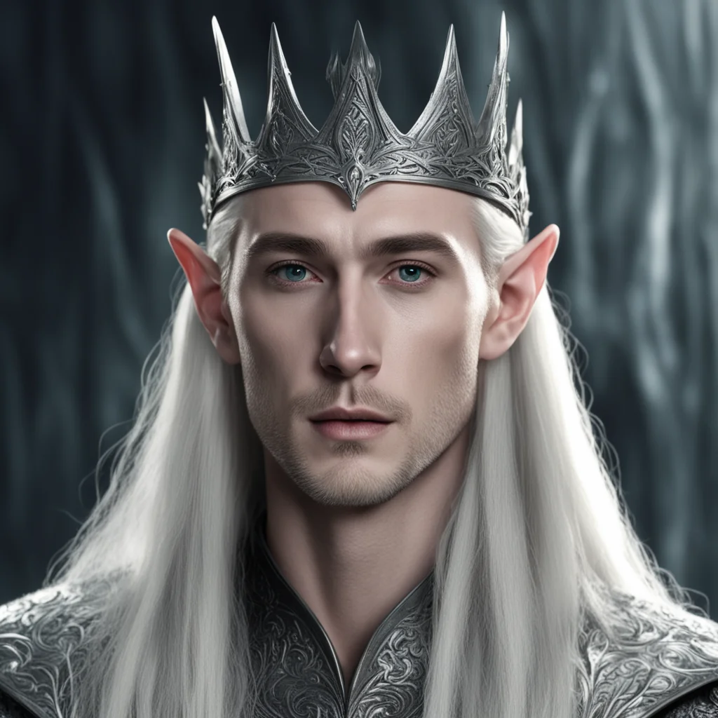 aithranduil with silver crown good looking trending fantastic 1