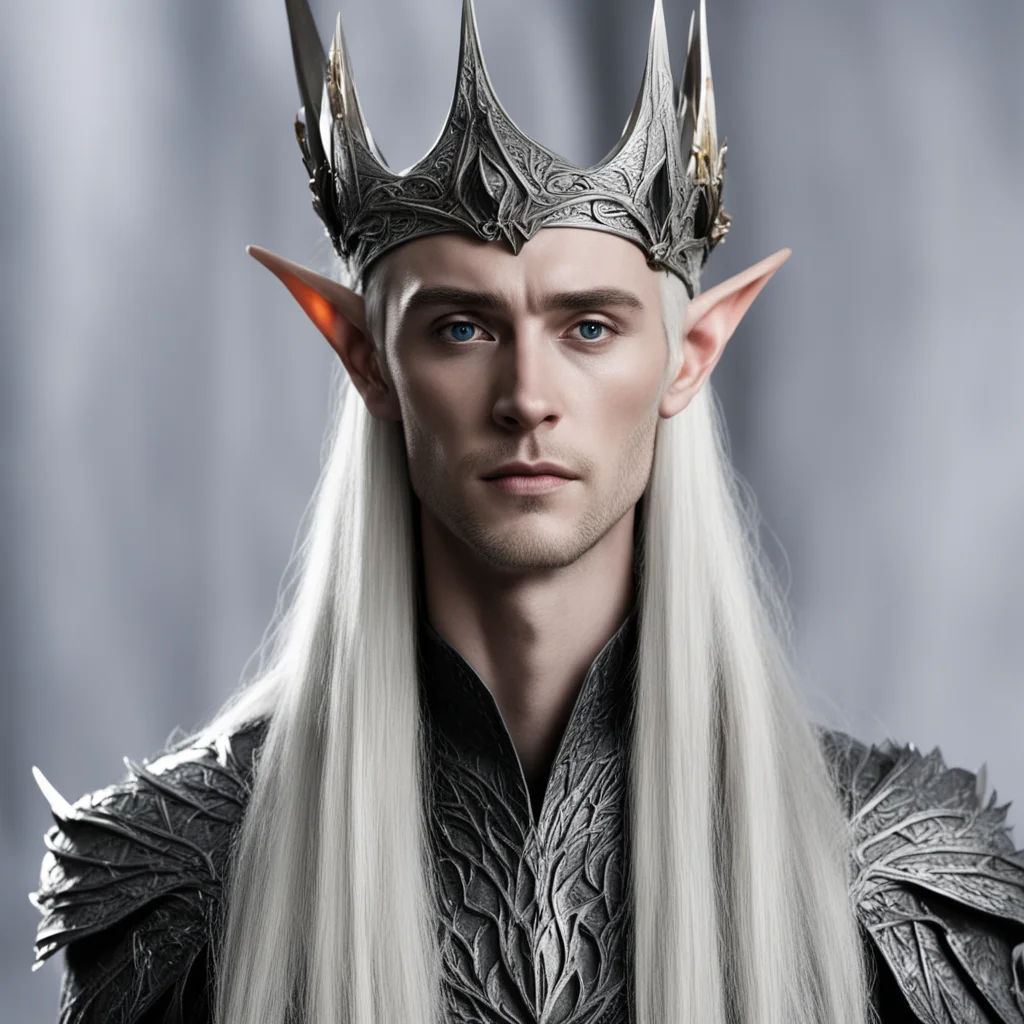 aithranduil with silver wood elf crown