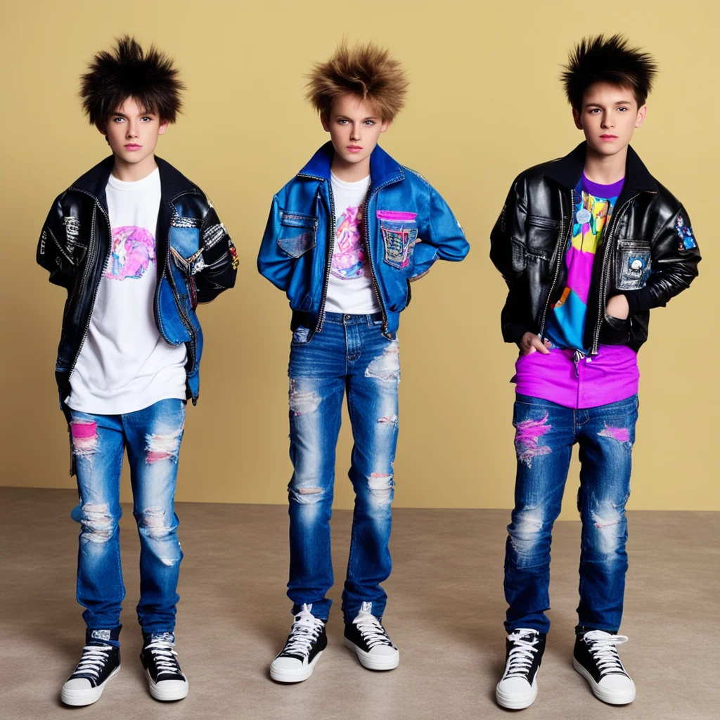 aithree boys aged 11 dressed as 1990%27s pop stars good looking trending fantastic 1