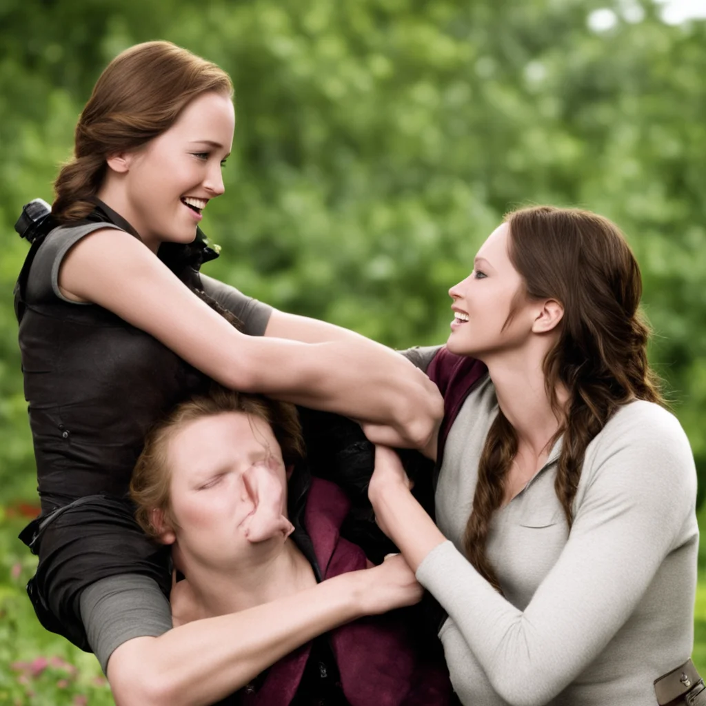 tickling katniss everdeen amazing awesome portrait 2