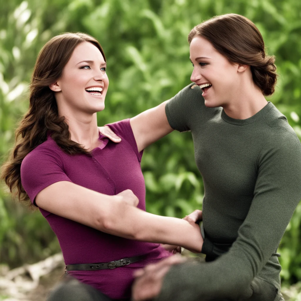 tickling katniss everdeen