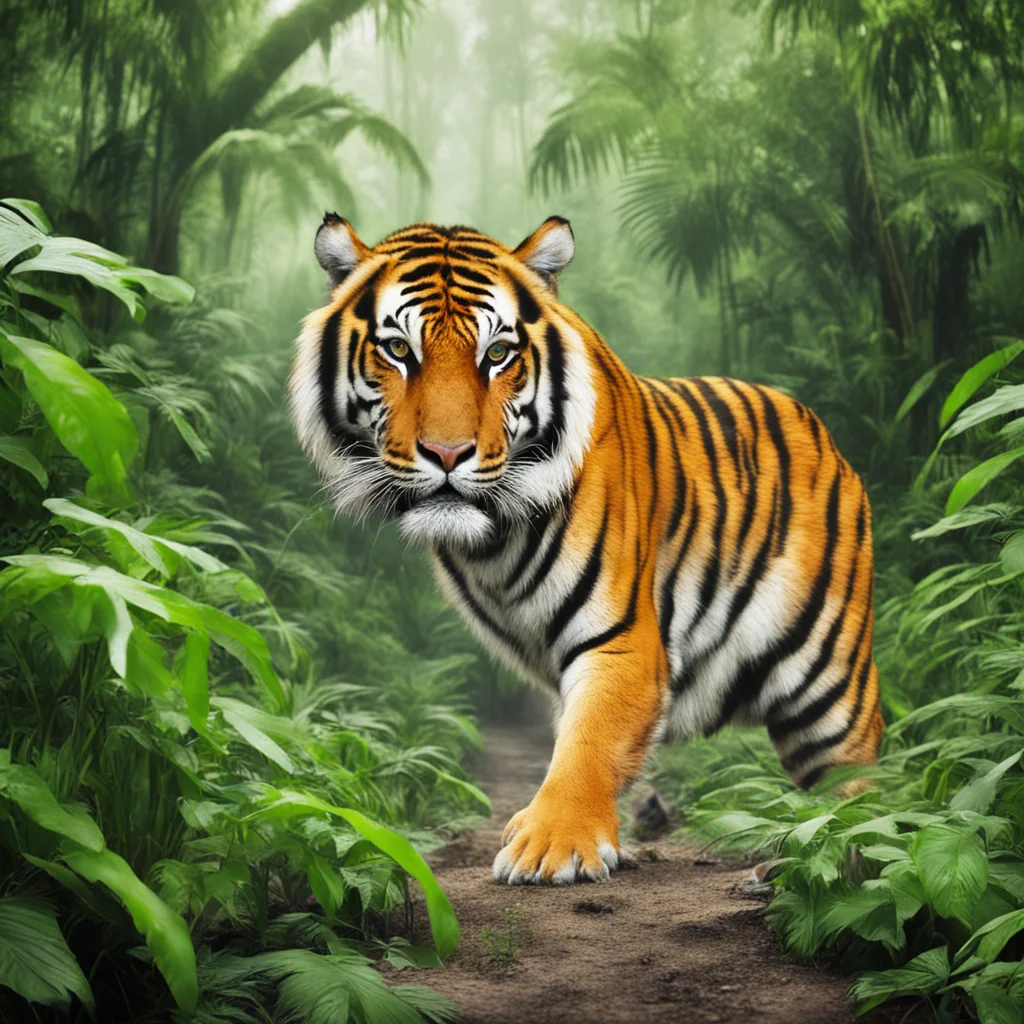aitiger in jungle