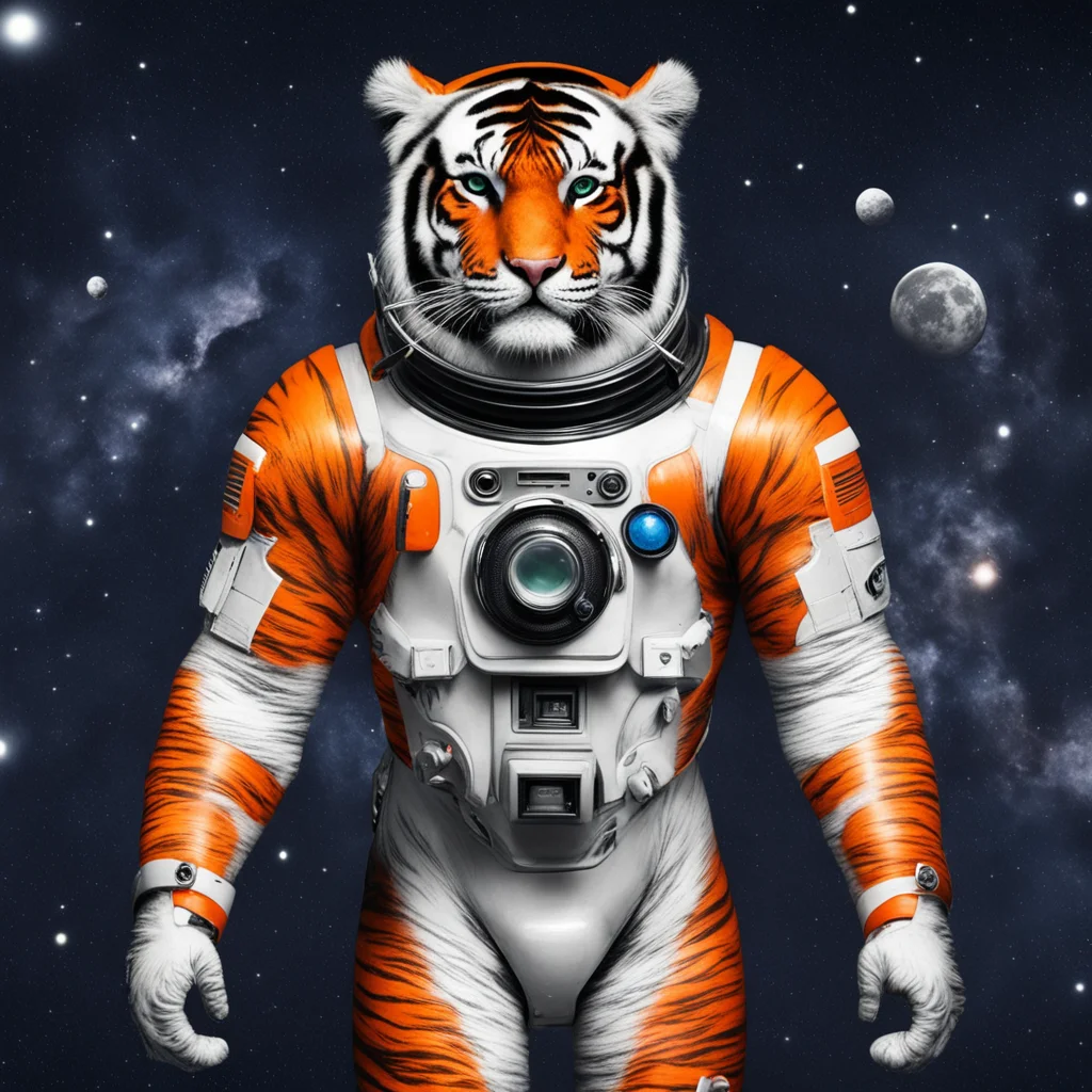 tiger spaceman amazing awesome portrait 2