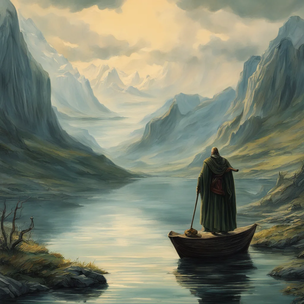 tolkien king oropher amon lac  amazing awesome portrait 2