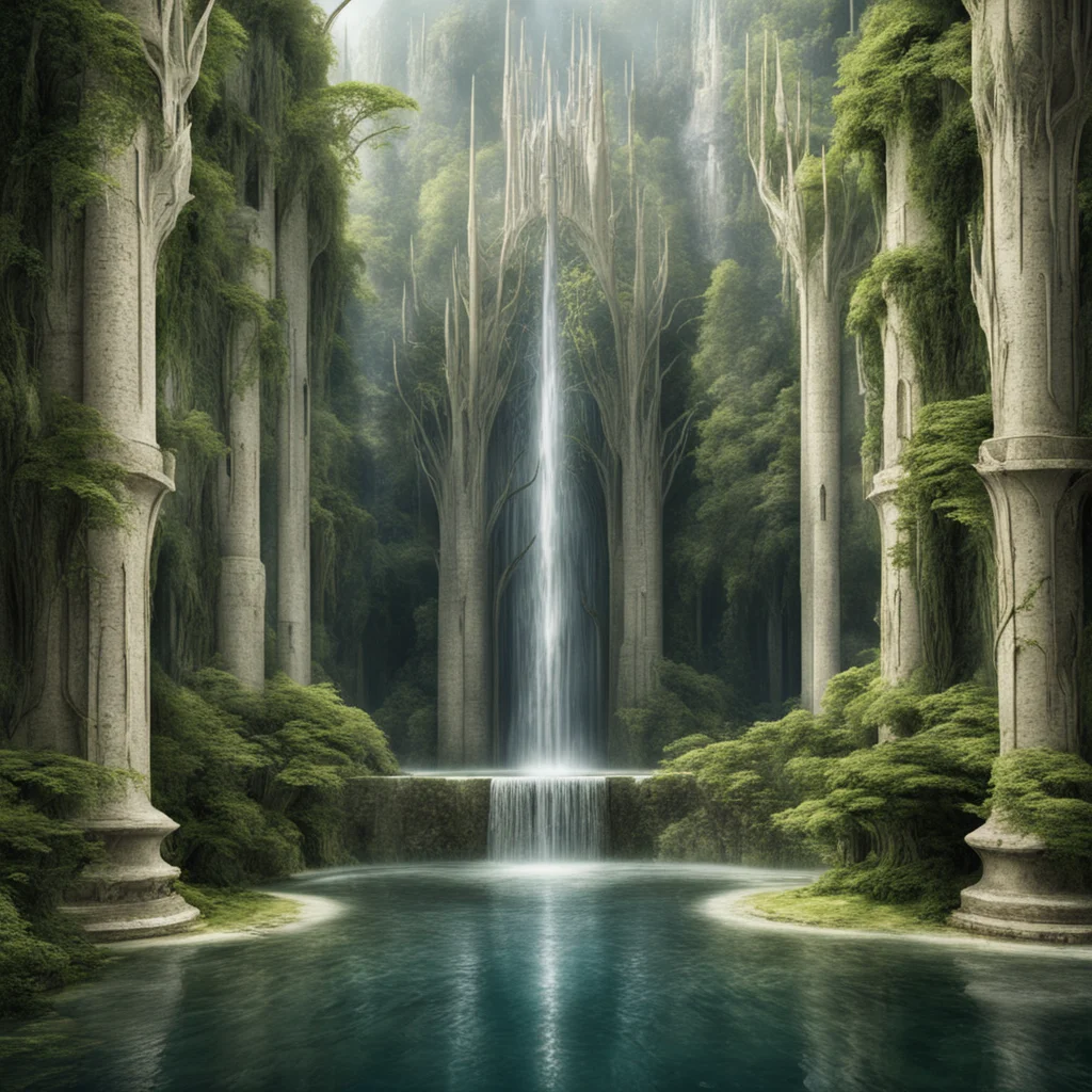 aitolkien king thranduil%E2%80%99s halls with fountains  good looking trending fantastic 1