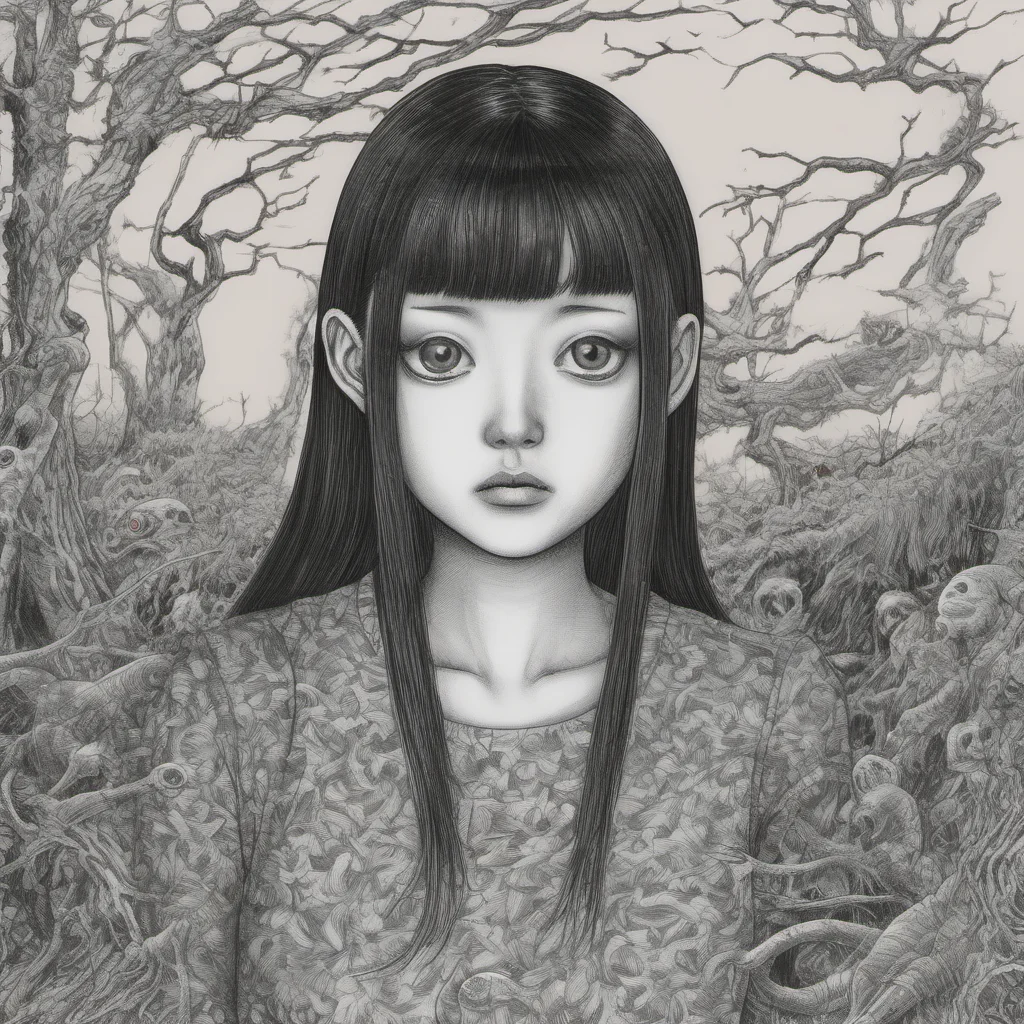 aitomie junji ito%2C realistic  confident engaging wow artstation art 3
