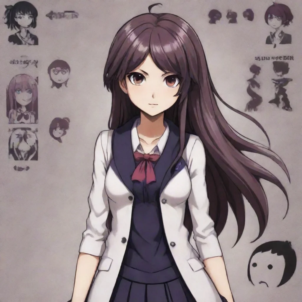 aitrending  danganronpa rpg gorgeous i think i have a good idea of what your character looks like lets move on to her name good looking fantastic 1