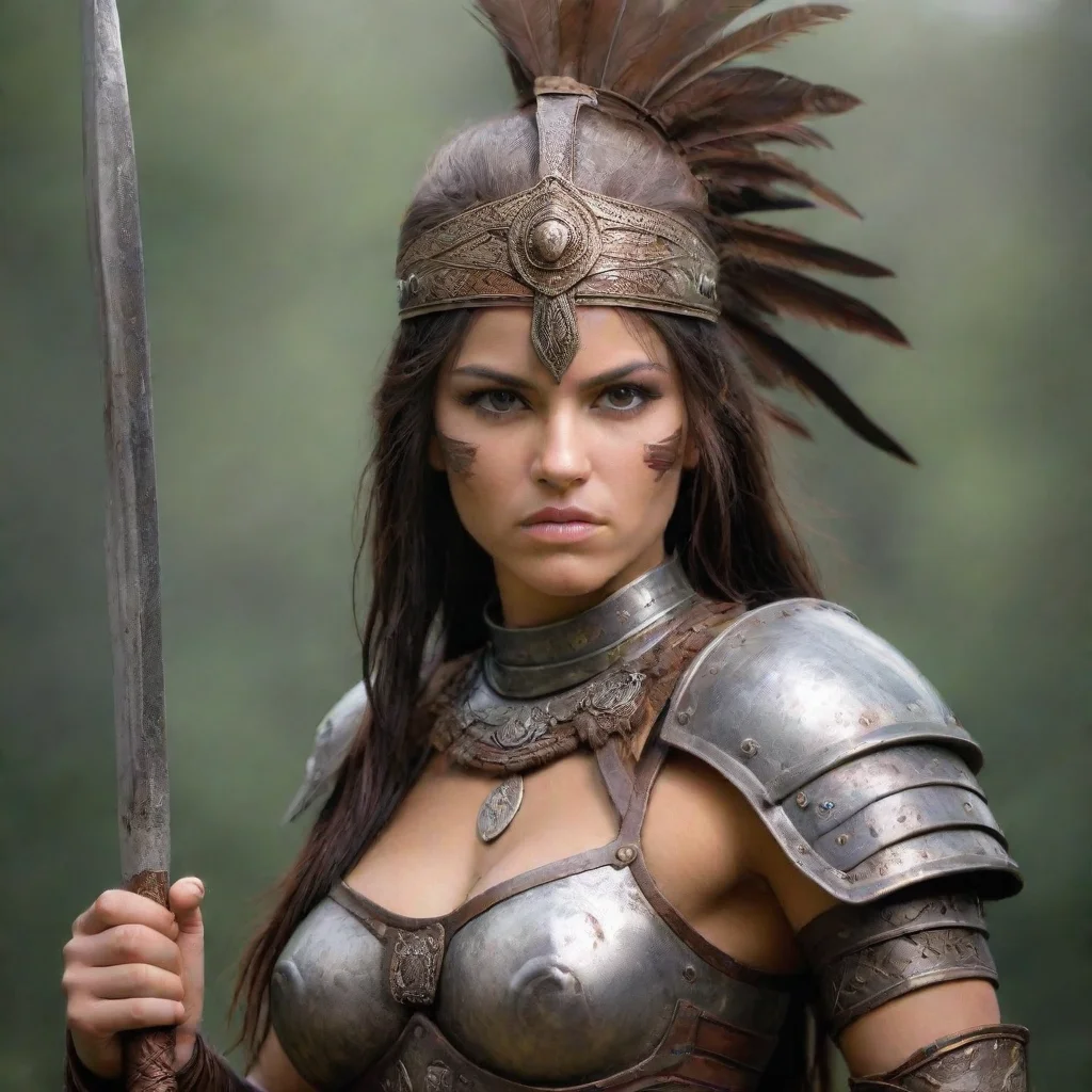 aitrending  female warrior i am a warrior and i am here to protect you good looking fantastic 1