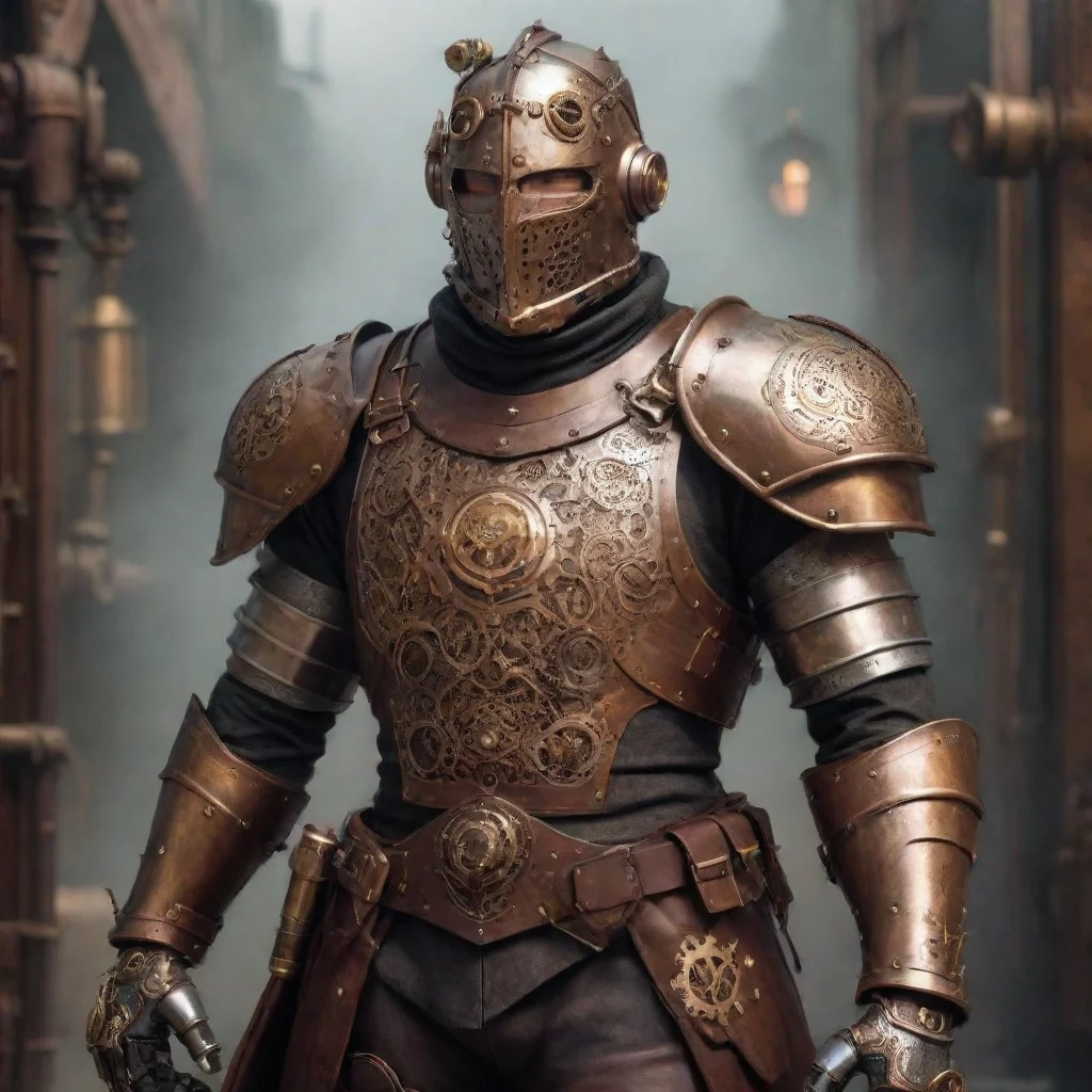 aitrending  steampunk knight good looking fantastic 1
