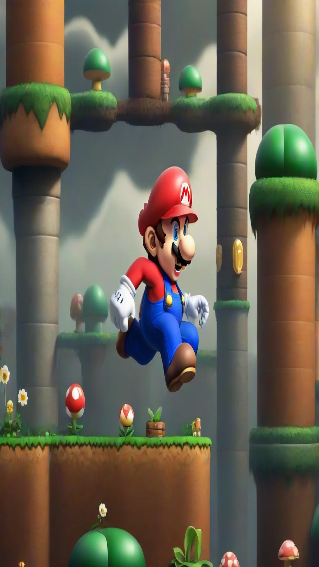 trending 2d platform game level design%252c new super mario bros%252c 4k quality masterpiece amazing awesome portrait 2 wide good looking fantastic 1 tall