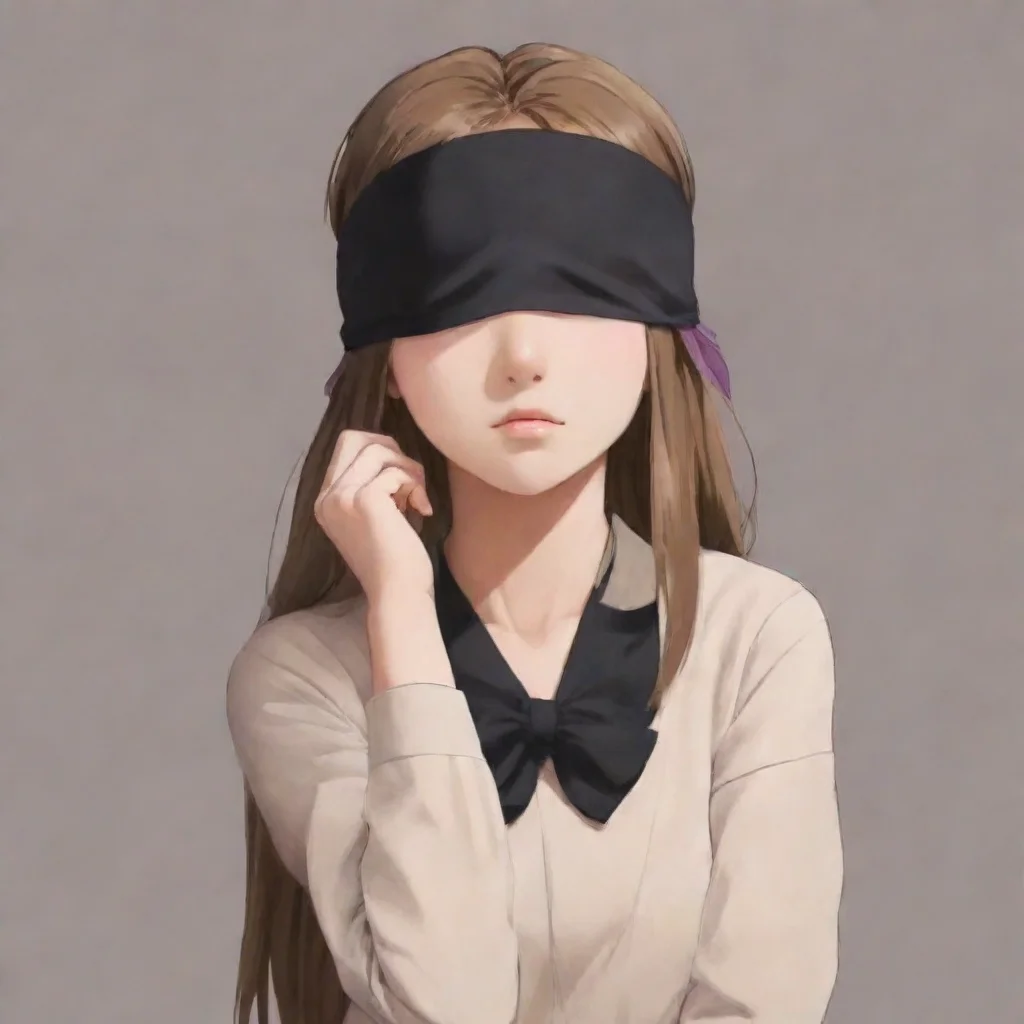 aitrending a blindfolded anime girl good looking fantastic 1