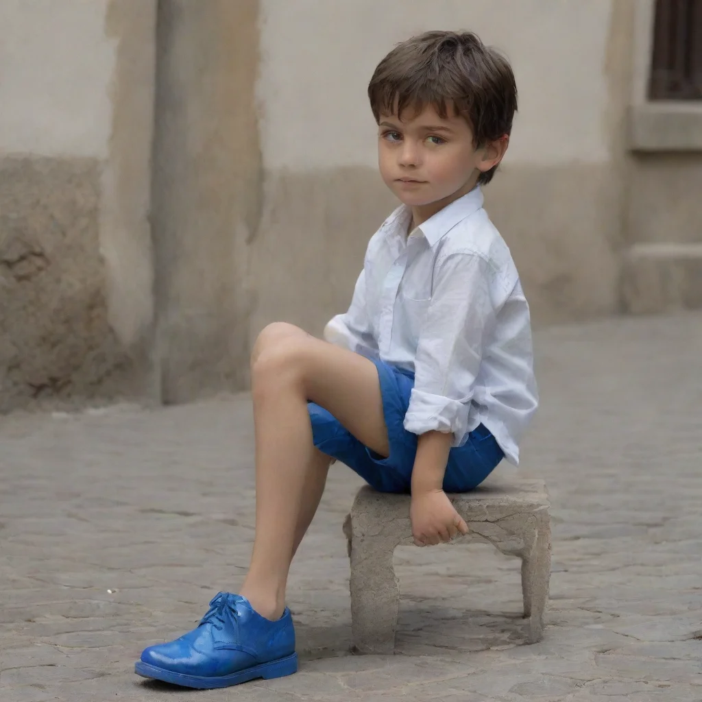 aitrending a boy with blue shoes %2Ccinemati good looking fantastic 1