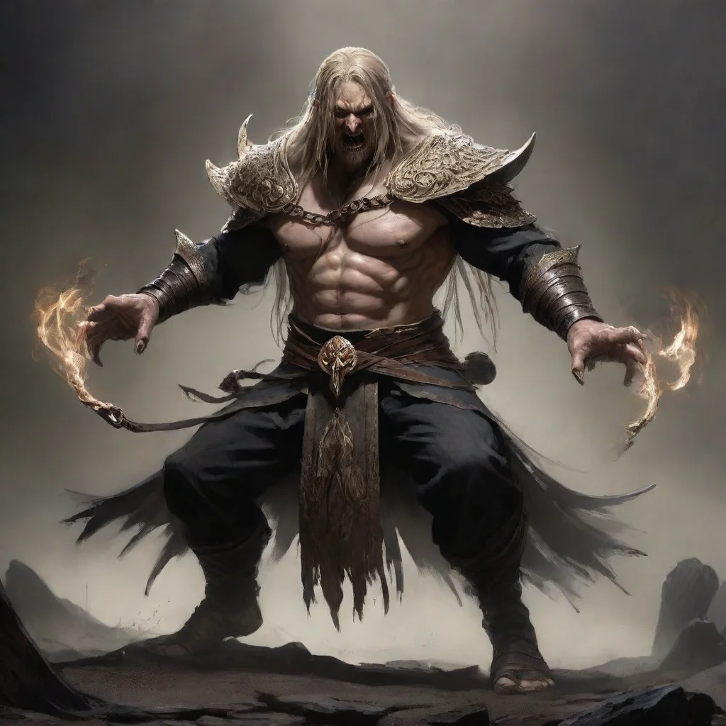 trending a concept art piece of an elden ring boss character in a menacing fighting pose by christian angel trending on artstatio good looking fantastic 1