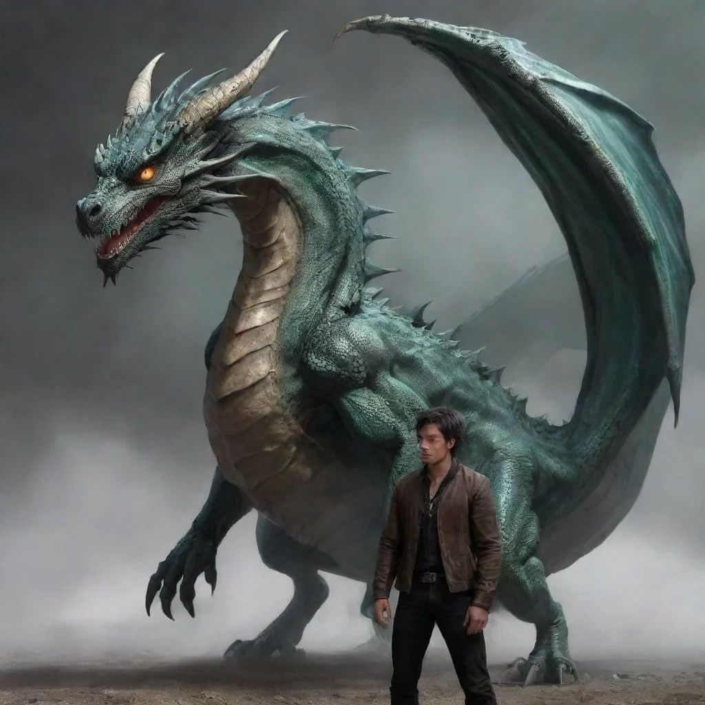 aitrending a dragon and human hybrid good looking fantastic 1