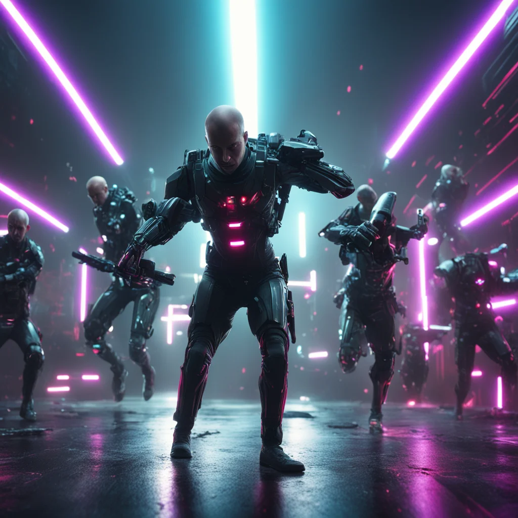 aitrending a epic battle from bald runner replicants epic lighting art station trending cinema movie poster cinematic lighting %E2%80%94ar  good looking fantastic 1