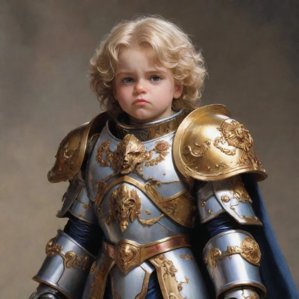 aitrending a funny picture of a primarch as a kid good looking fantastic 1