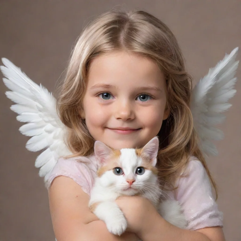 aitrending a little girl holding a cat%2C angel dad holding a dog  good looking fantastic 1